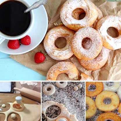 💥50% OFF Flash Sale💥 Doughnut Press with Dipping Tongs